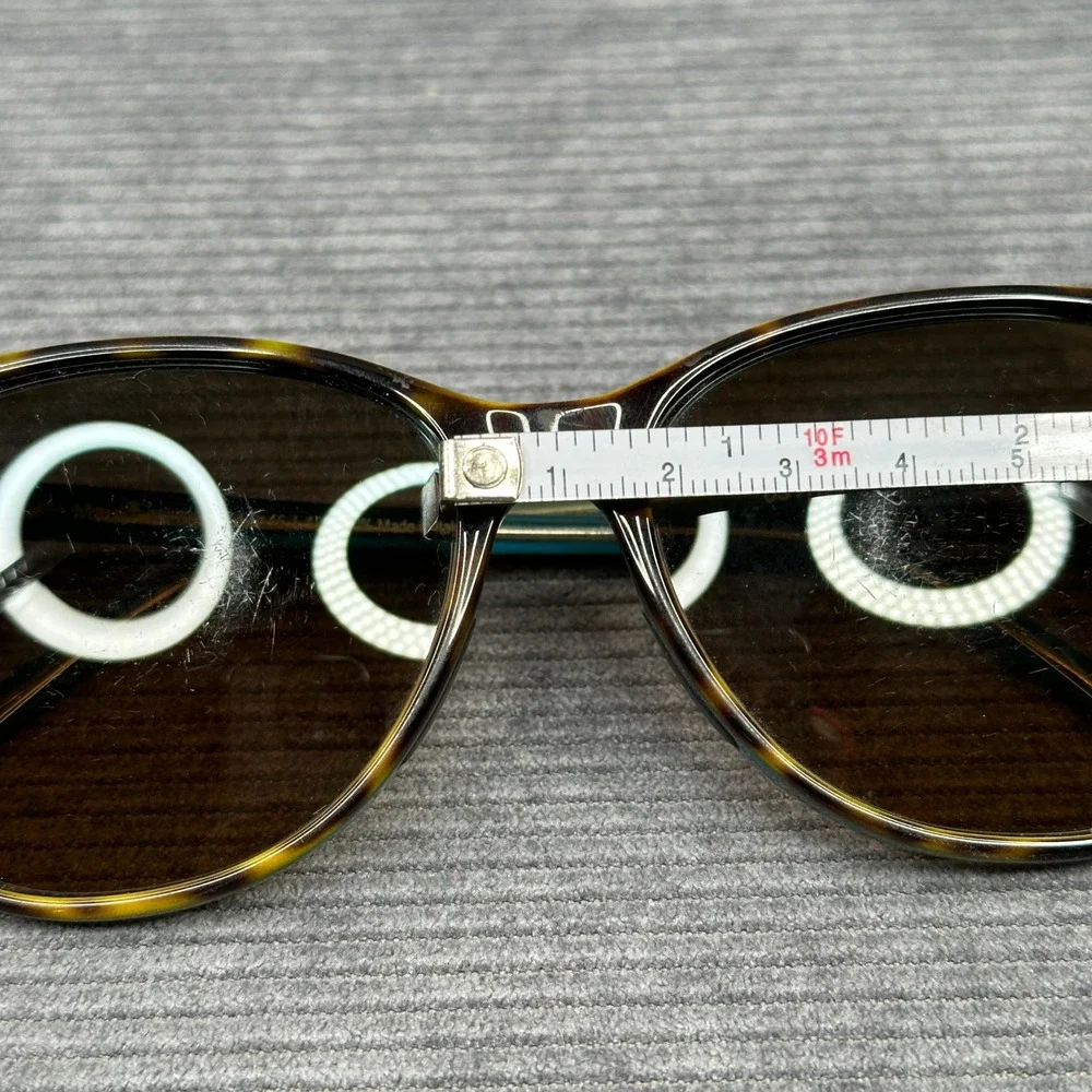 Maui Jim Ocean MJ 723-10P Tortoise Teal Polarized Cat Eye Sunglasses Italy